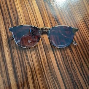 Krewe Franklin Nylon Tortoise Sunglasses